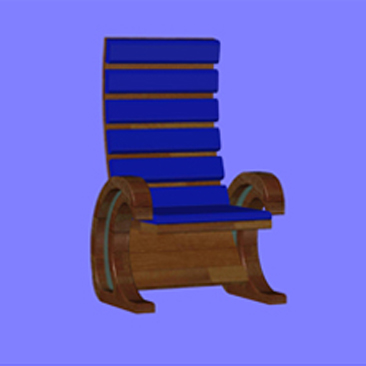 Ocean Wave Chair